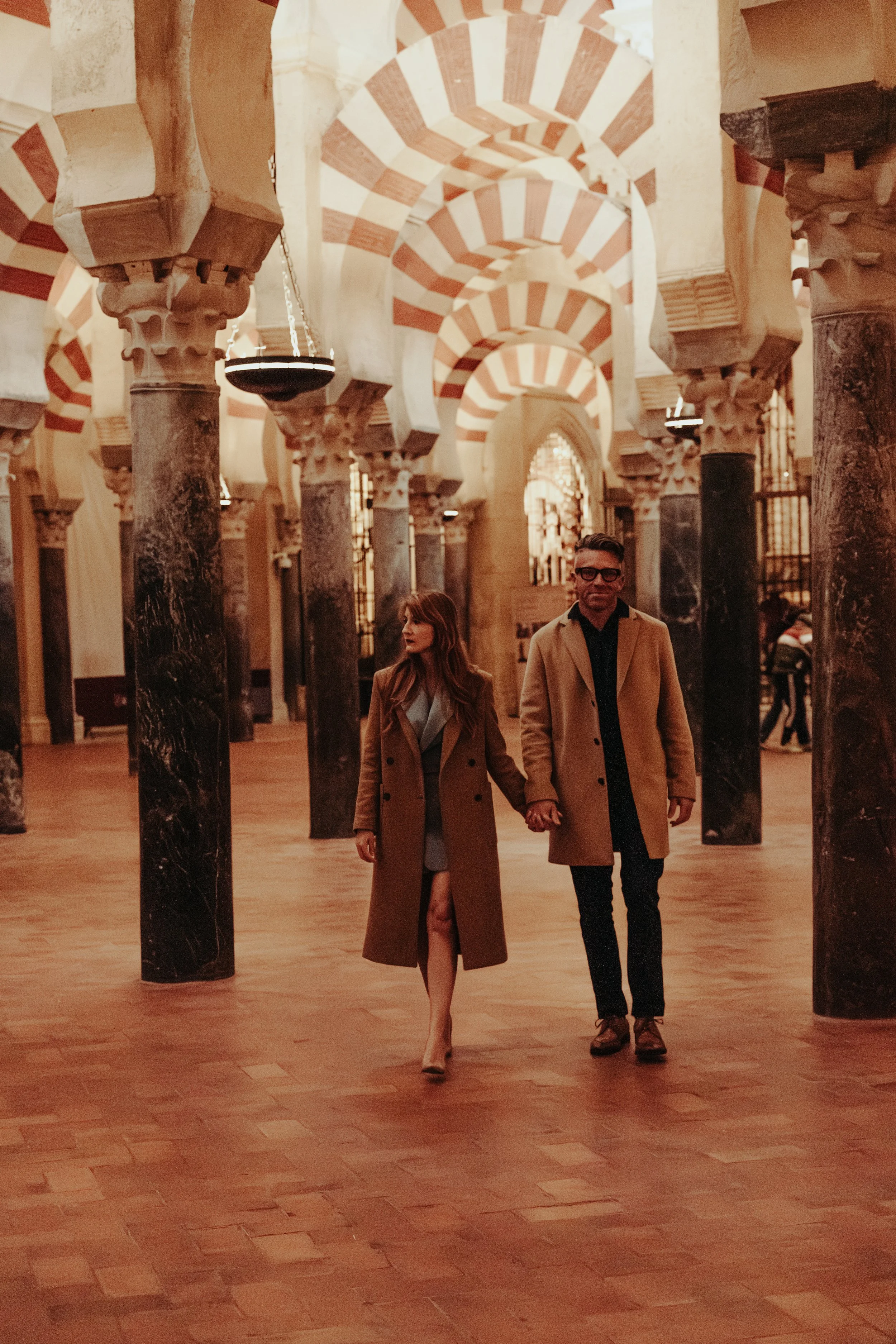 Couple in the Mosque-Cathedral of Córdoba (Copy)