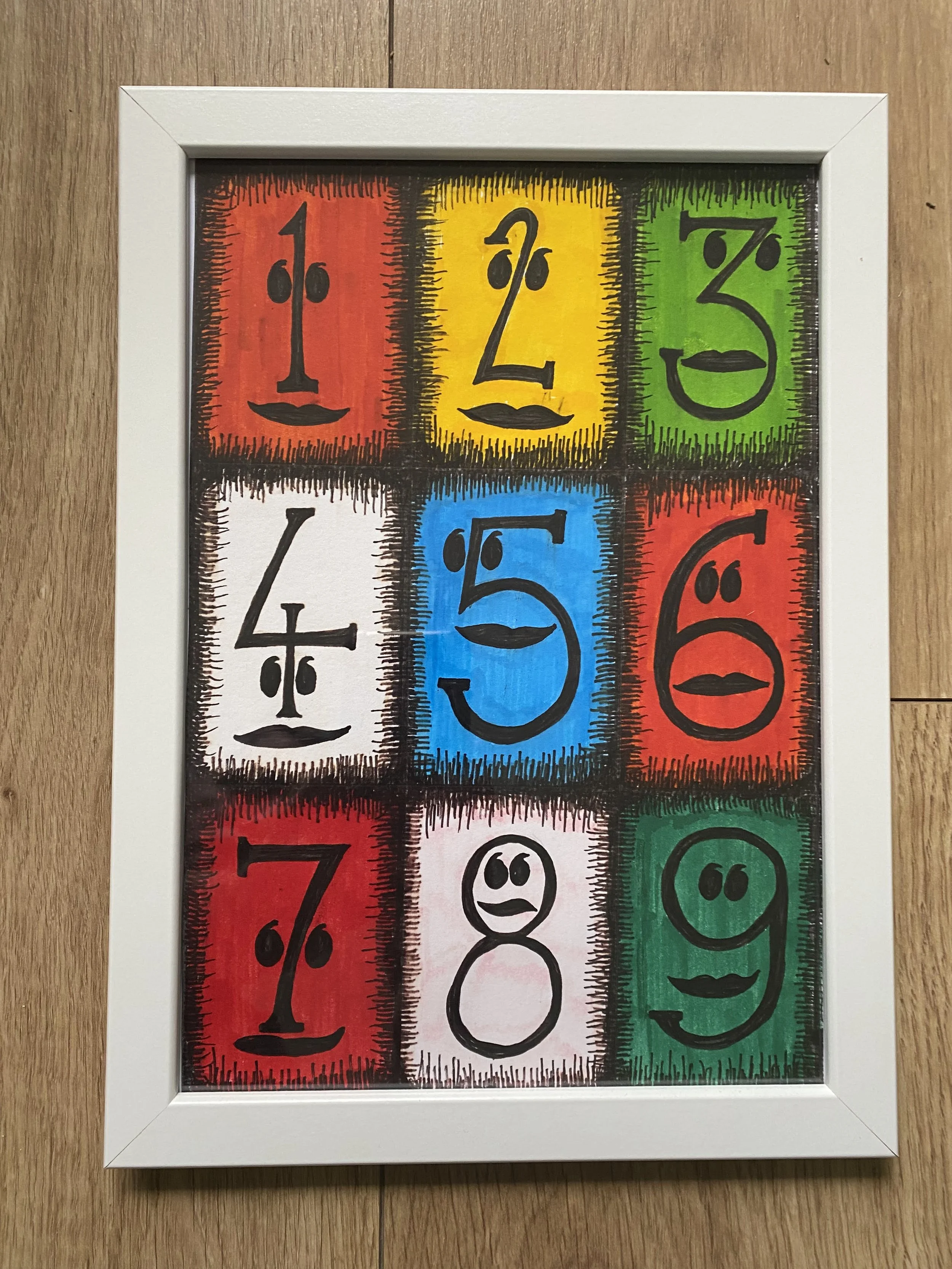 Number Faces 1