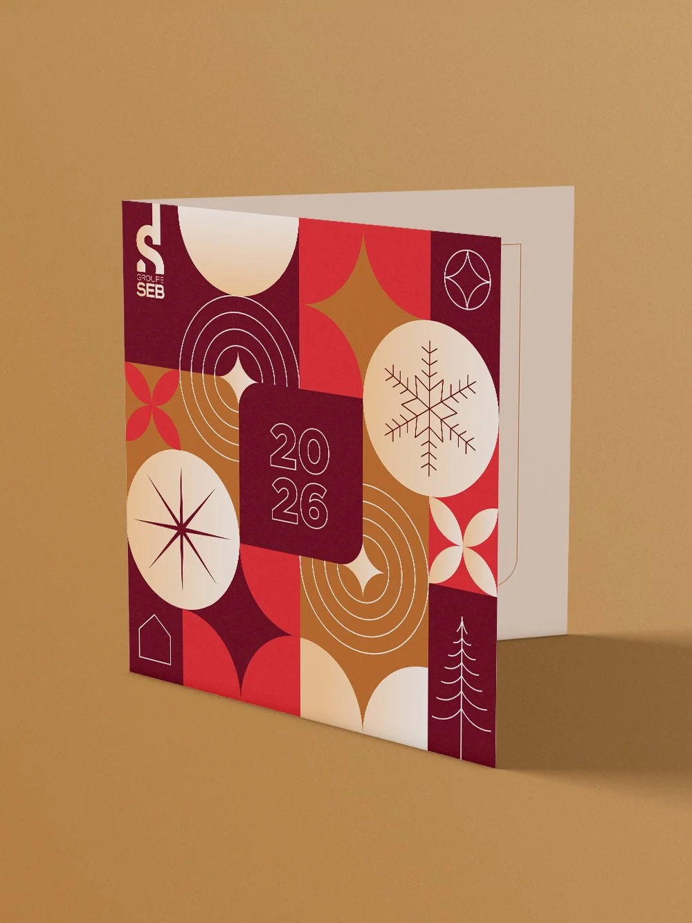 Groupe SEB – Carte de vœux print & animée | Juline Crépeau