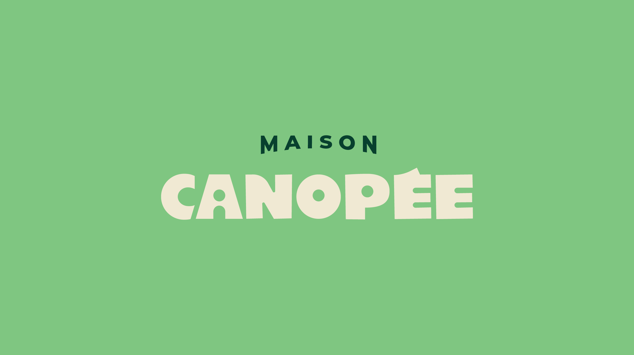 Maison Canopée – Création d’identité visuelle | Juline Crépeau