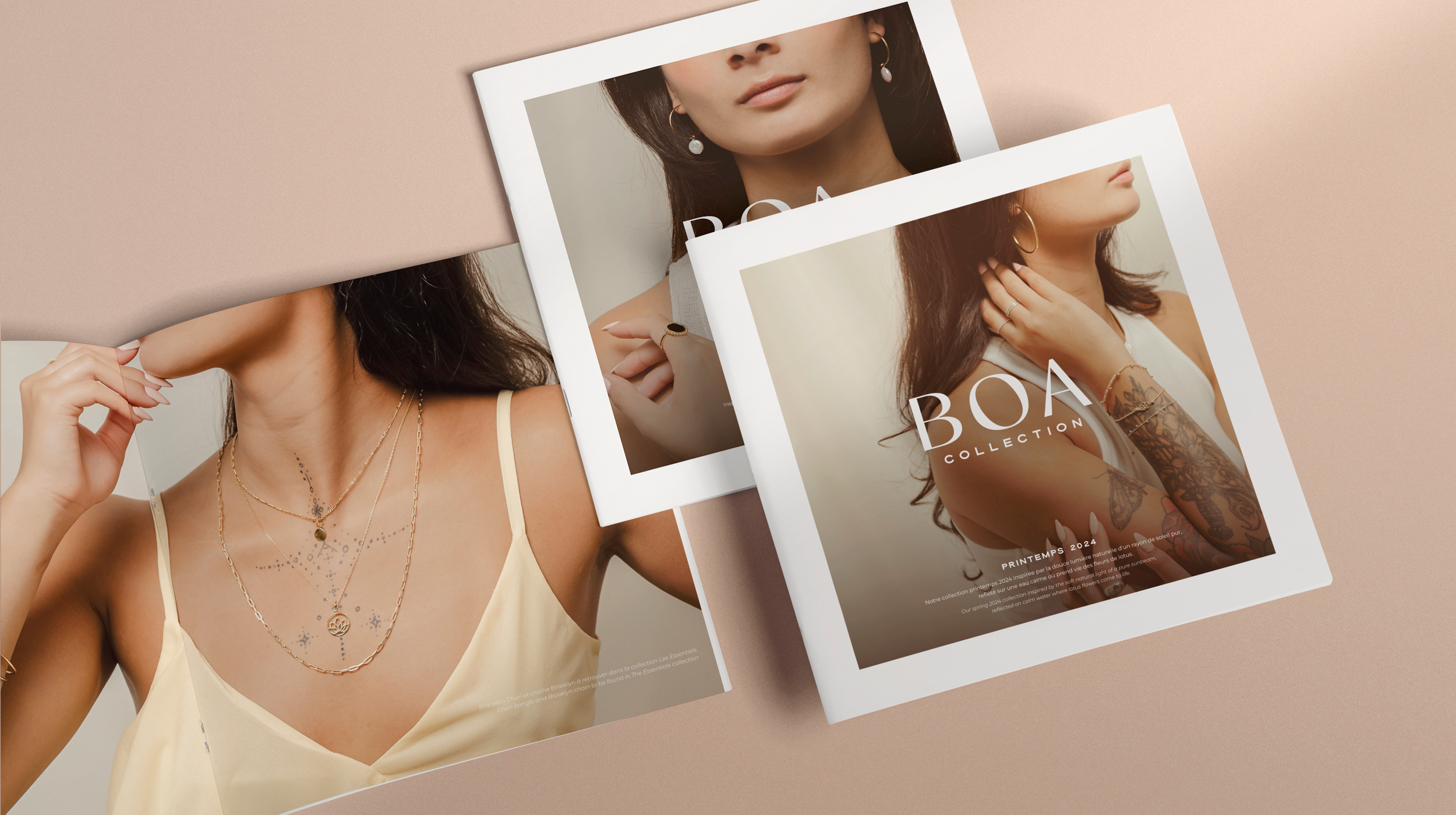 BOA Bijoux – Catalogues & design éditorial | Juline Crépeau