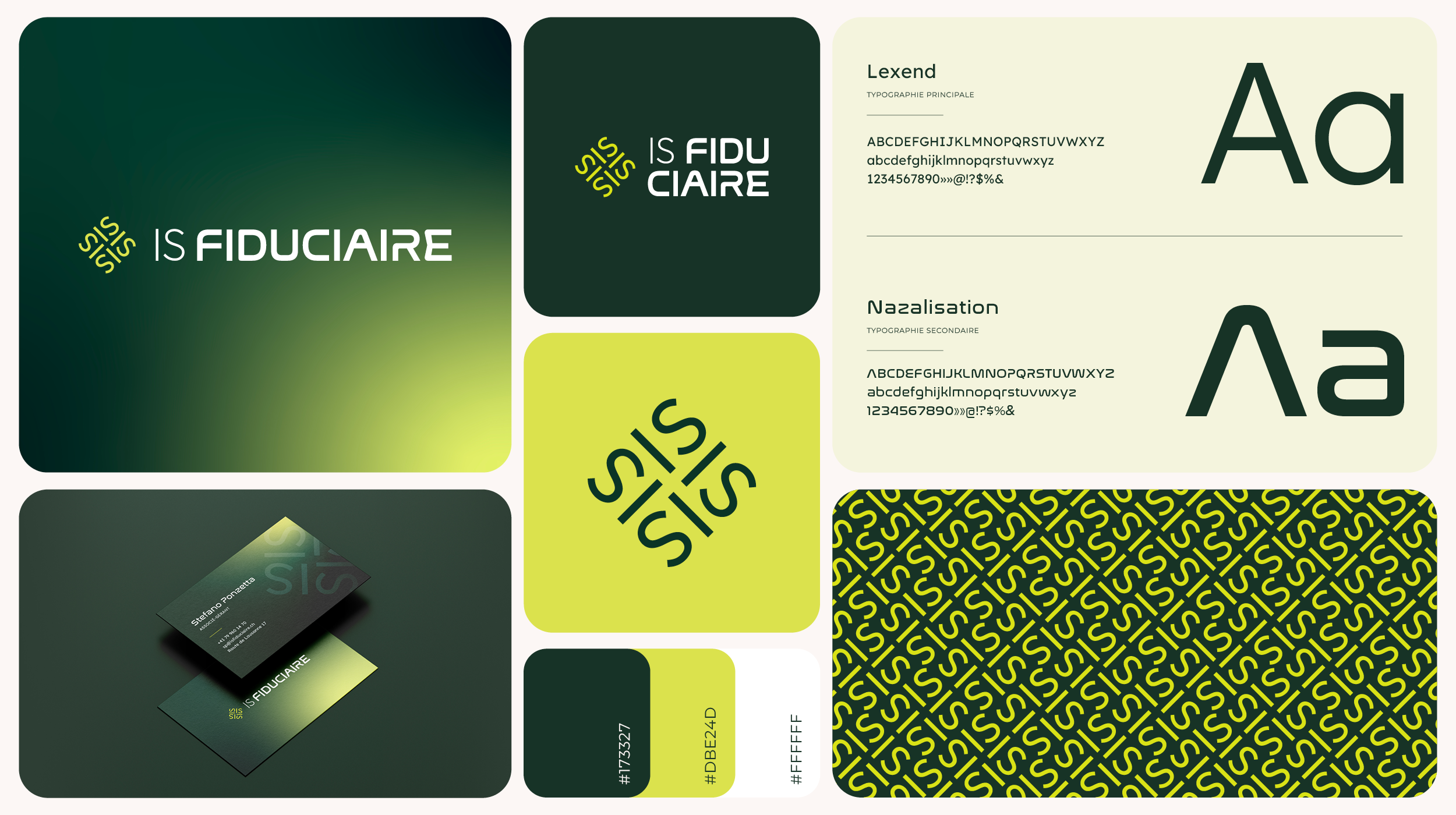 IS Fiduciaire – Création d’identité visuelle | Juline Crépeau