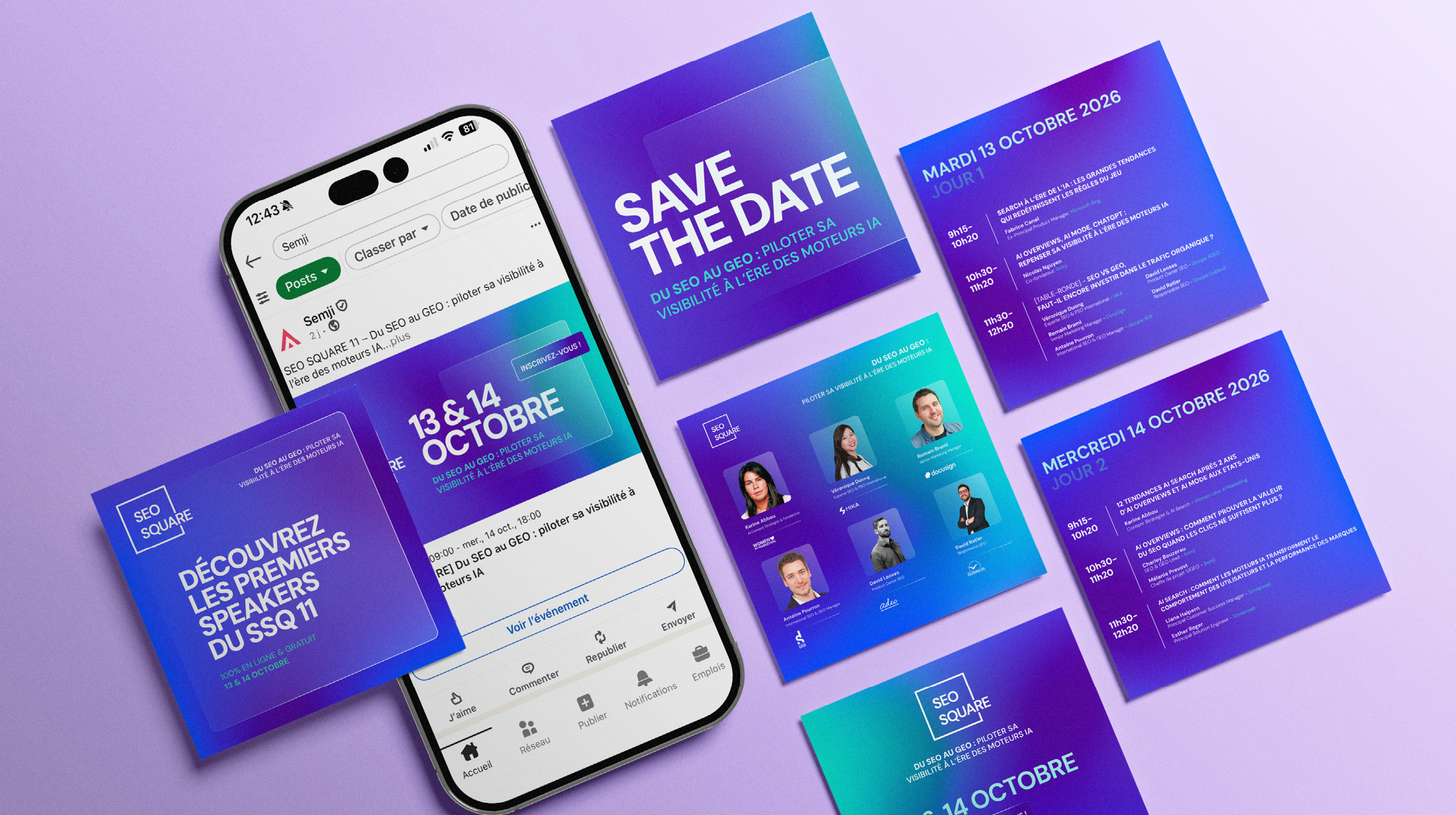 Semji – Accompagnement créatif & design graphique | Juline Crépeau