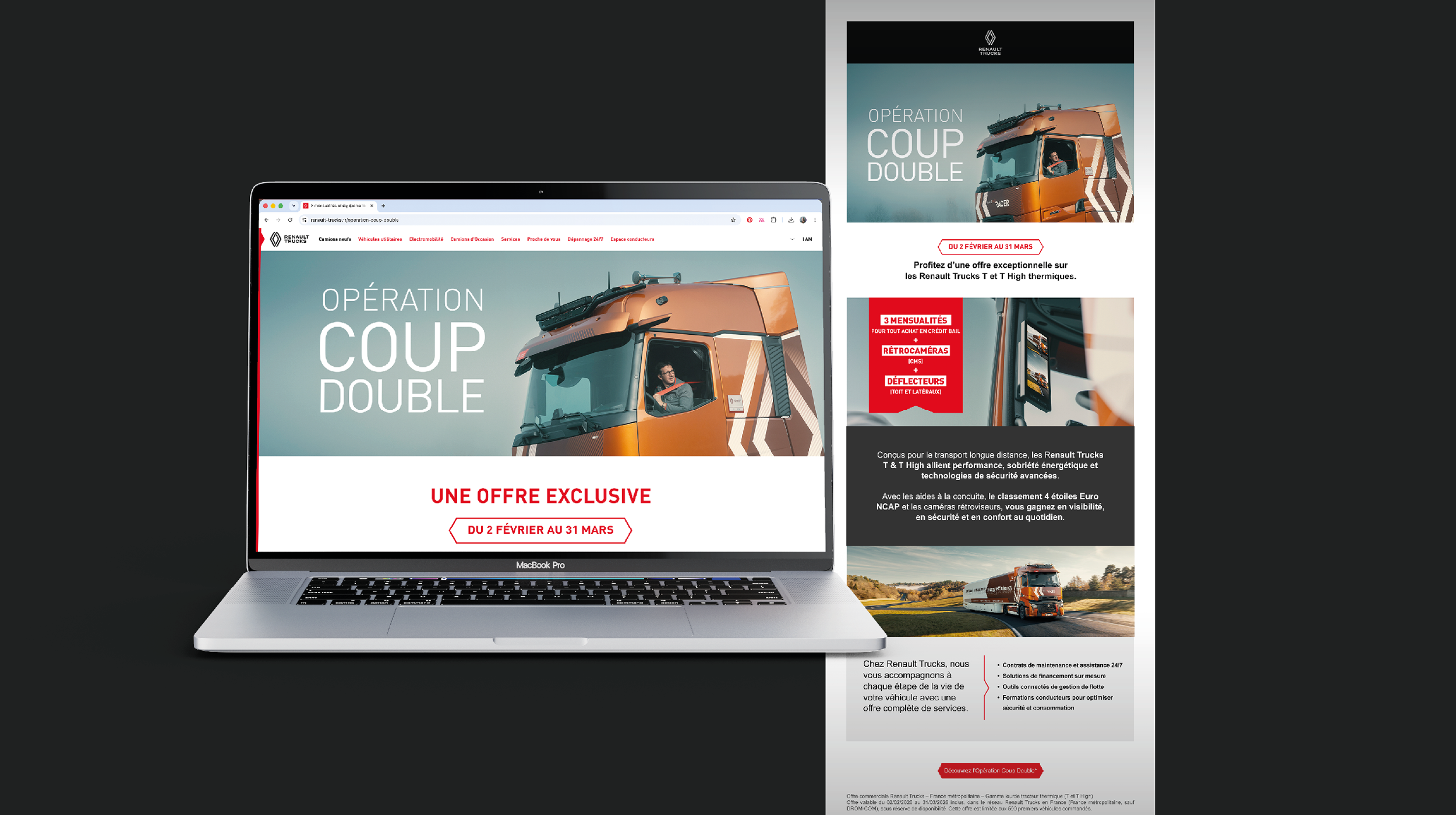 Renault Trucks – Campagne de communication | Juline Crépeau
