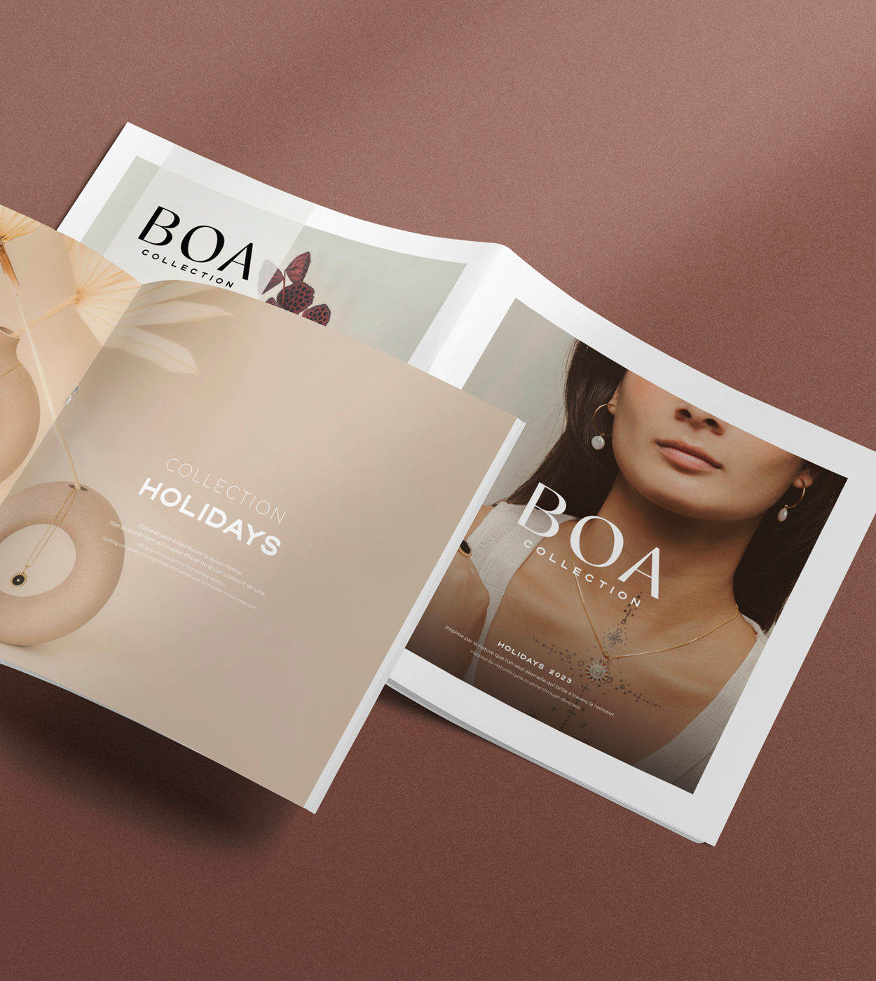 BOA Bijoux – Catalogues & design éditorial | Juline Crépeau
