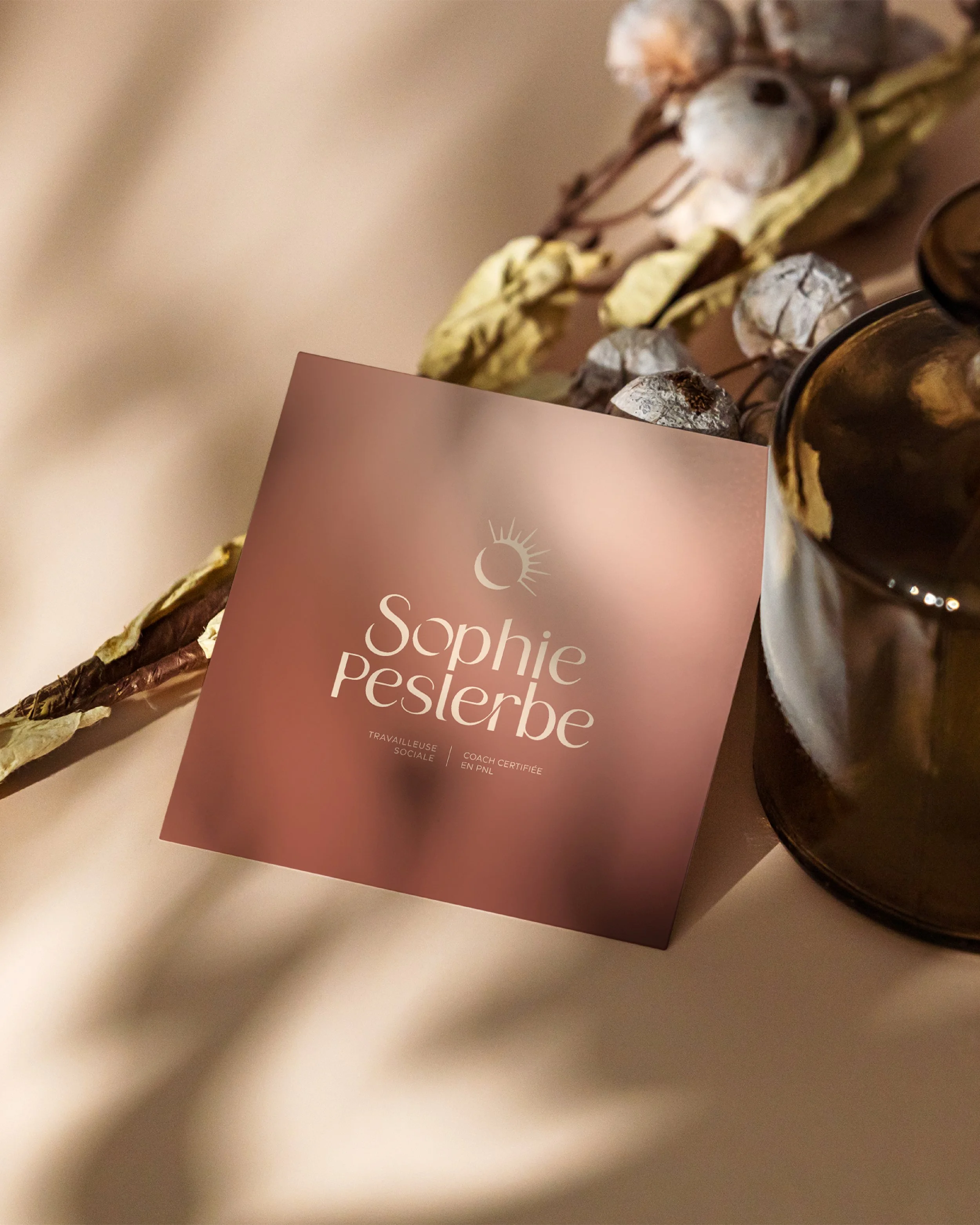Identité visuelle Sophie Peslerbe | Juline Crépeau