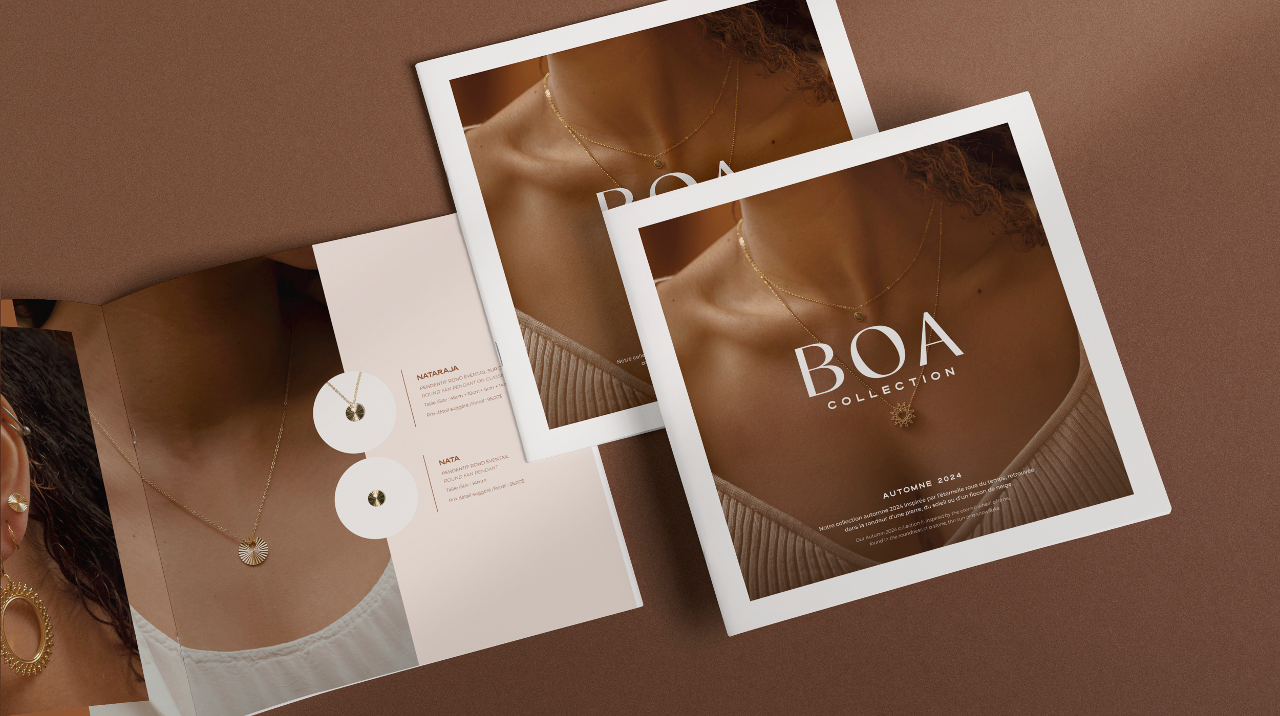 BOA Bijoux – Catalogues & design éditorial | Juline Crépeau