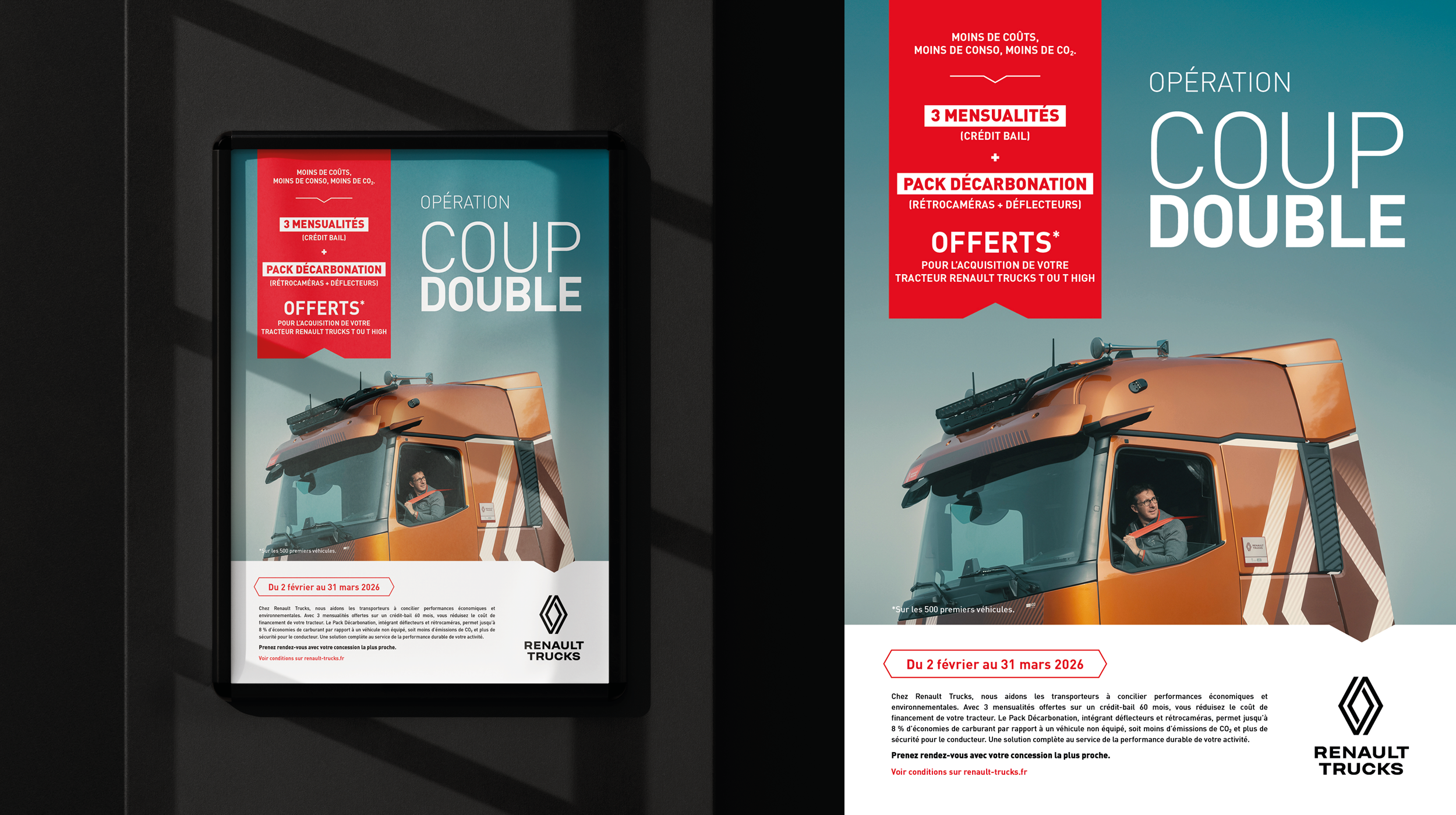 Renault Trucks – Campagne de communication | Juline Crépeau