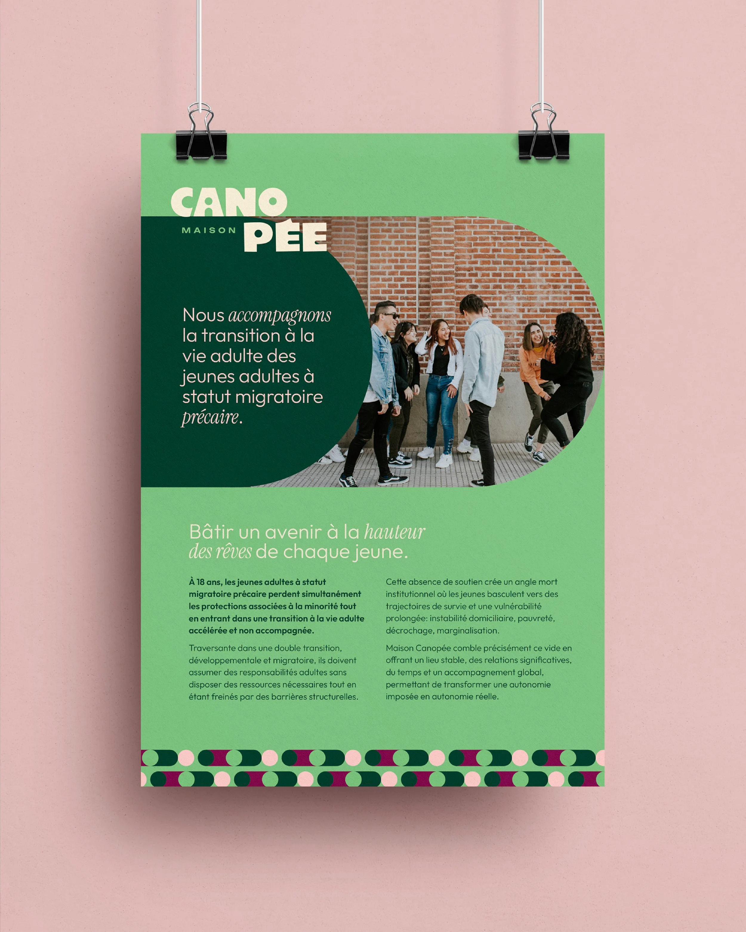 Maison Canopée – Création d’identité visuelle | Juline Crépeau