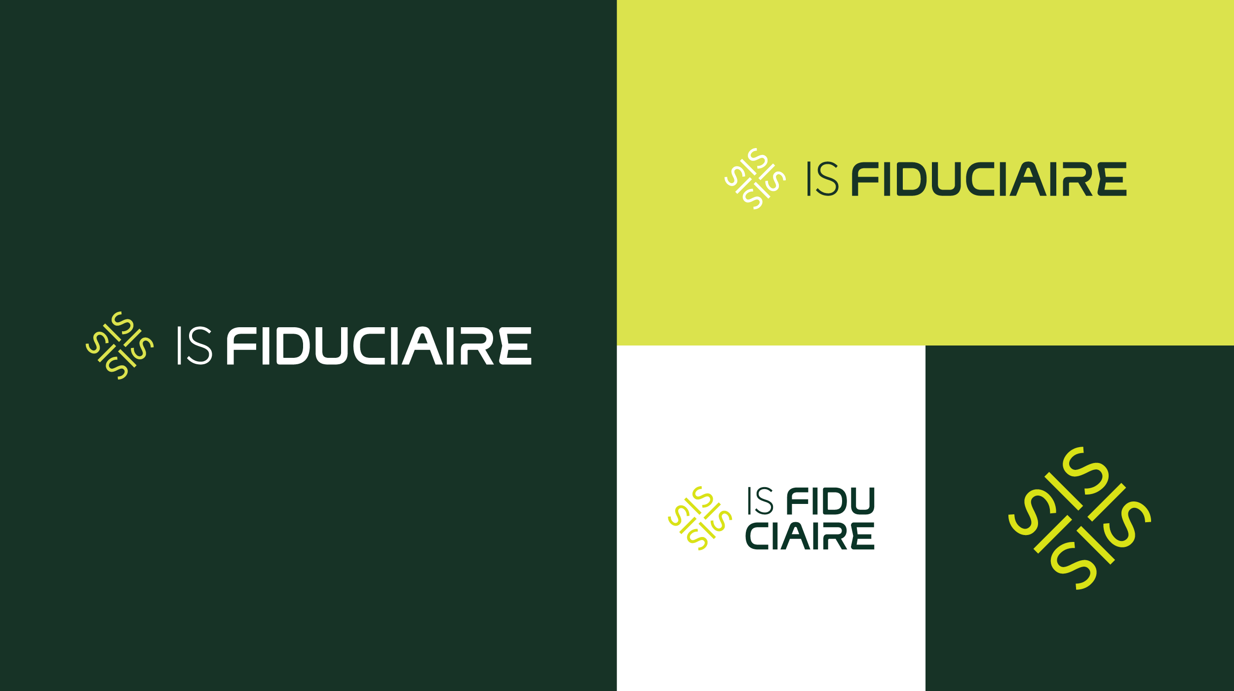 IS Fiduciaire – Création d’identité visuelle | Juline Crépeau