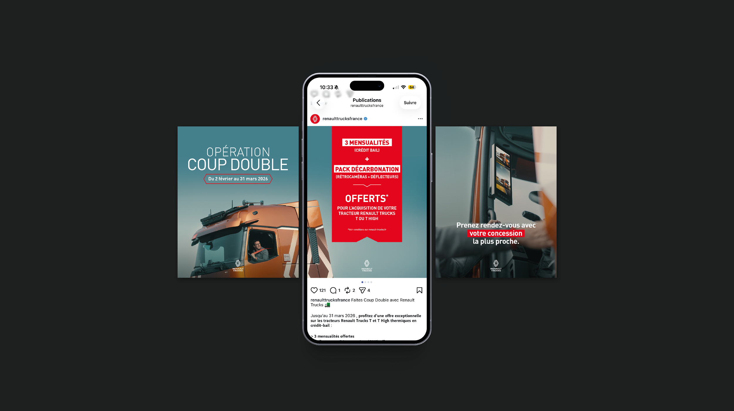 Renault Trucks – Campagne de communication | Juline Crépeau