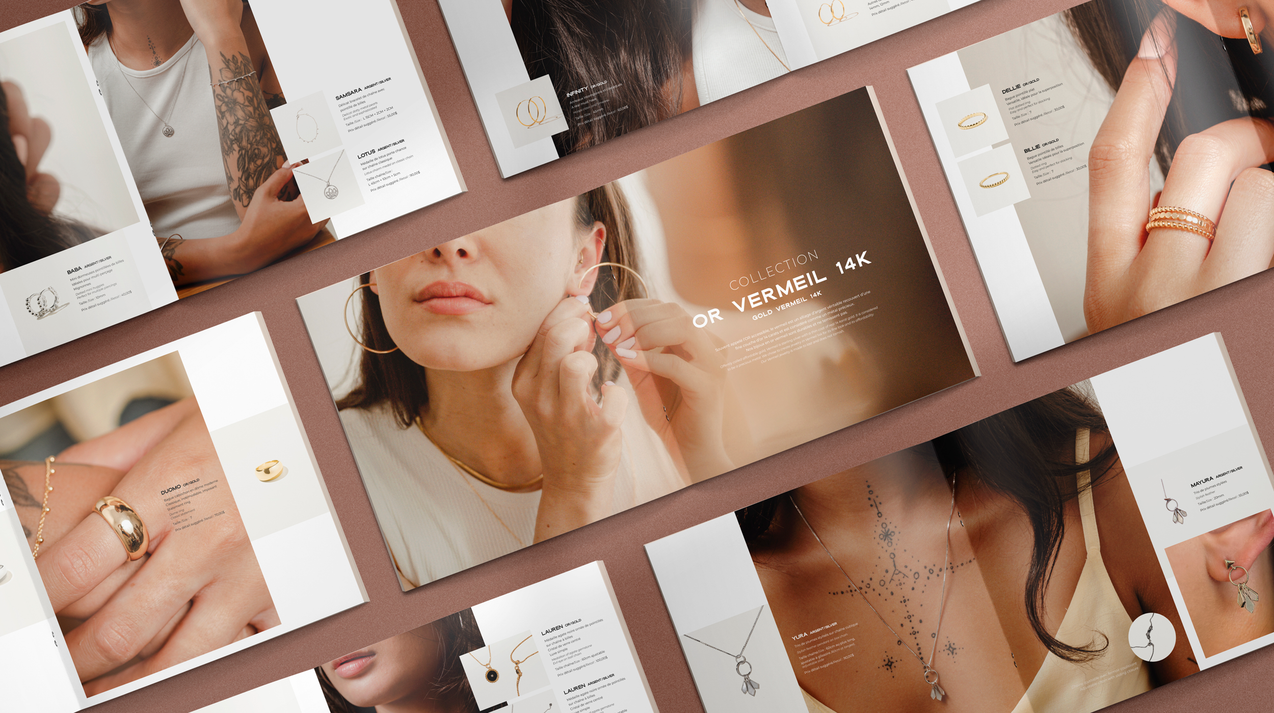 BOA Bijoux – Catalogues & design éditorial | Juline Crépeau