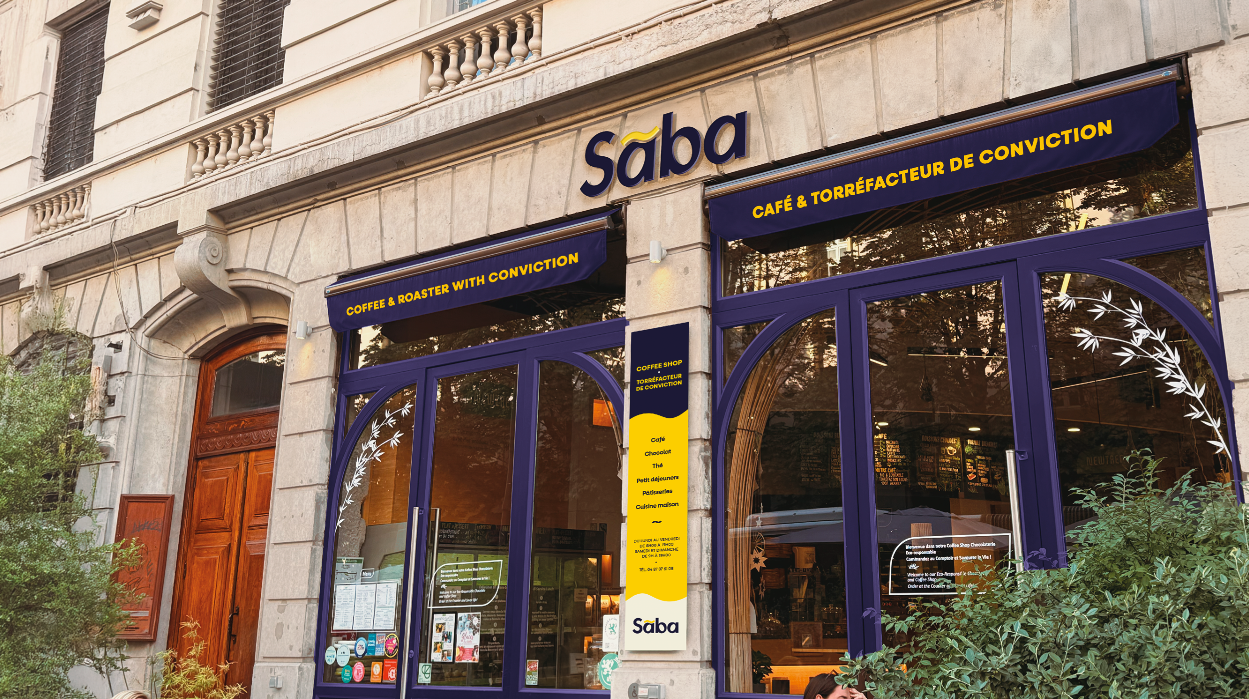 SABA – Rebranding & identité visuelle | Juline Crépeau