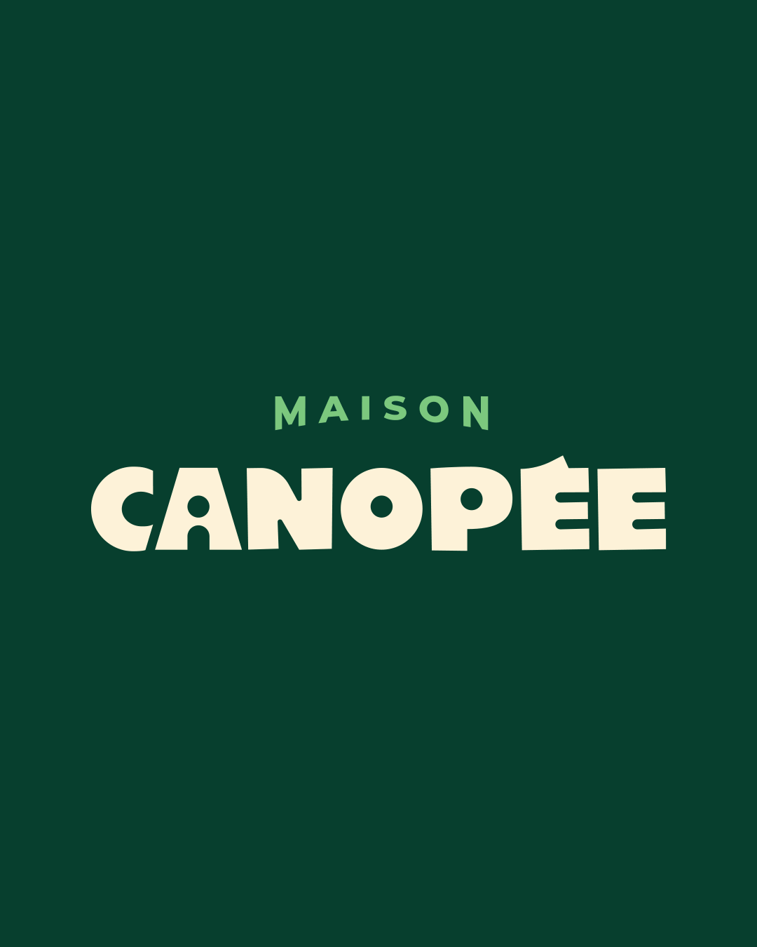 Maison Canopée – Création d’identité visuelle | Juline Crépeau