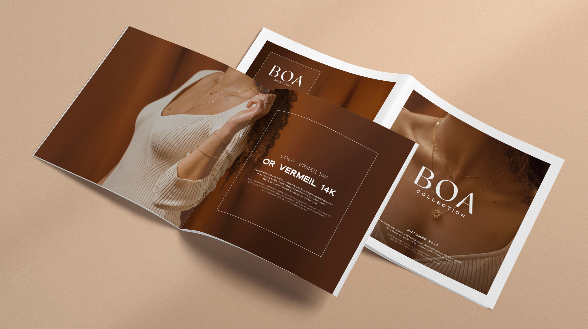 BOA Bijoux – Catalogues & design éditorial | Juline Crépeau