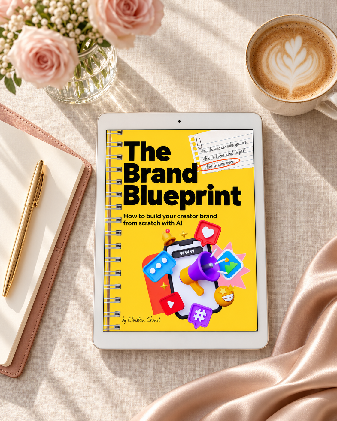 The Brand Blueprint, a personal brand guide by Christian Chanel