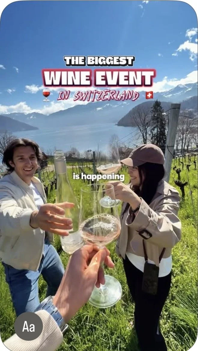 Offene Weinkeller reel by wine.davide: the biggest wine event in Switzerland