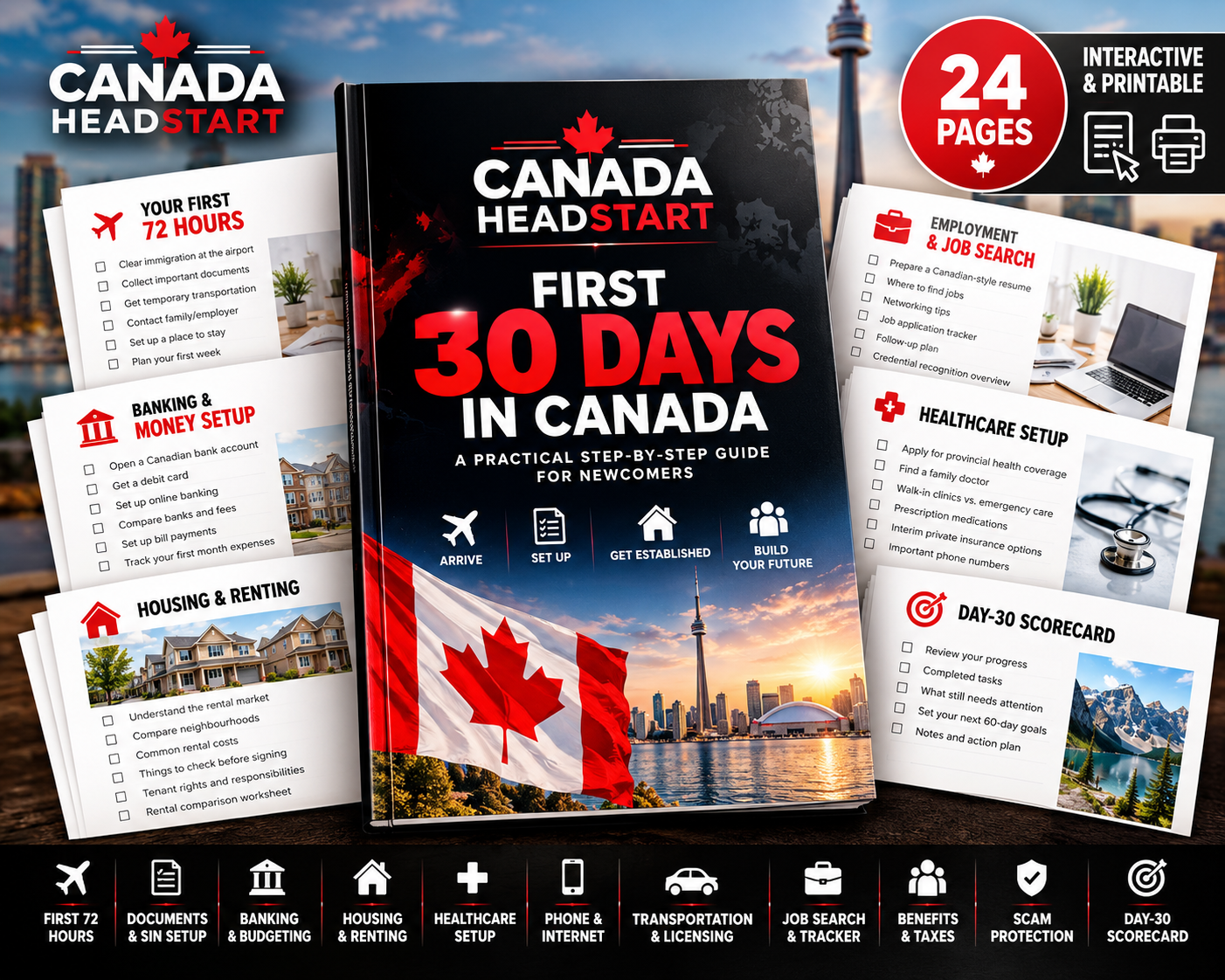 First 30 Days in Canada Guide for Newcomers | Canada HeadStart — Canada ...