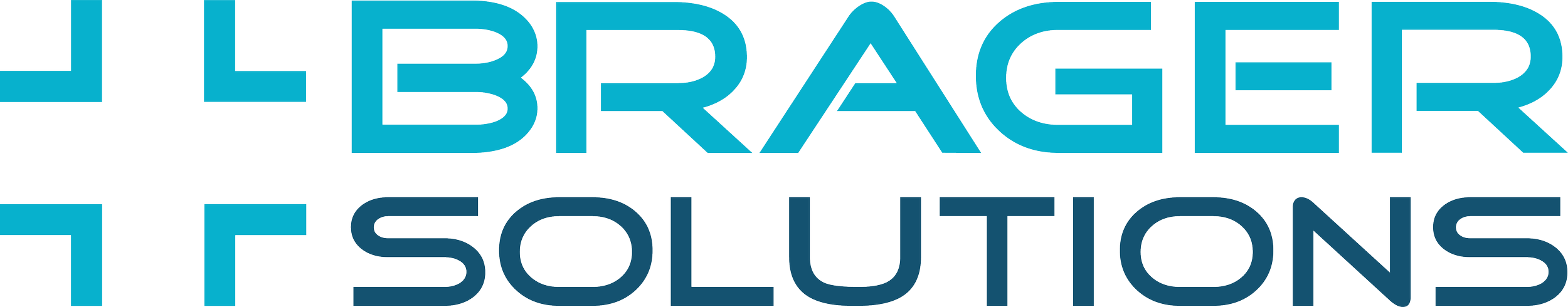 Grafisches Logo mit der Aufschrift 'LIBRAGER IT SOLUTIONS' in blauer Schrift.