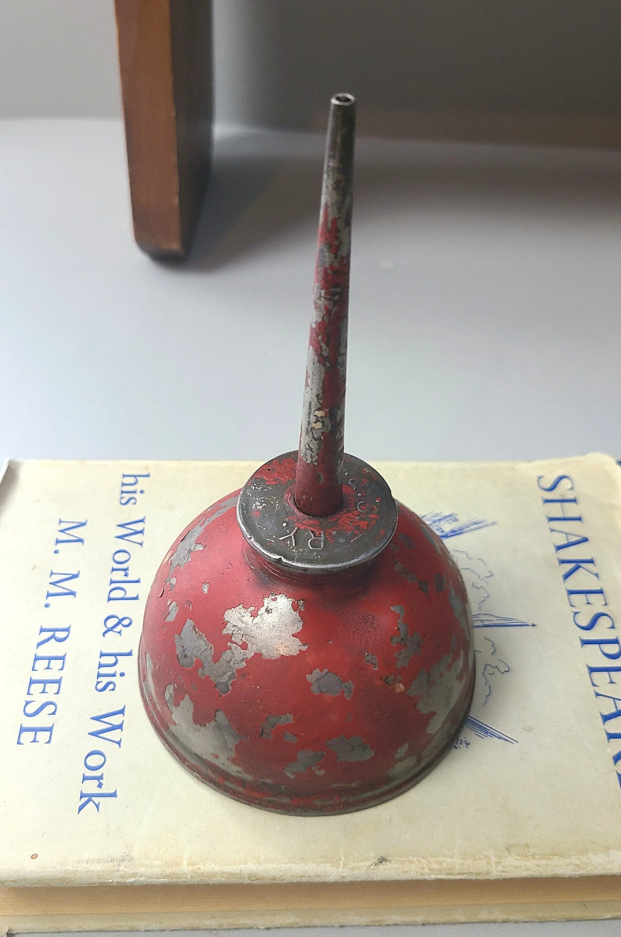 A,T & SF Railroad oil can (Atchison, Topeka & Santa Fe)