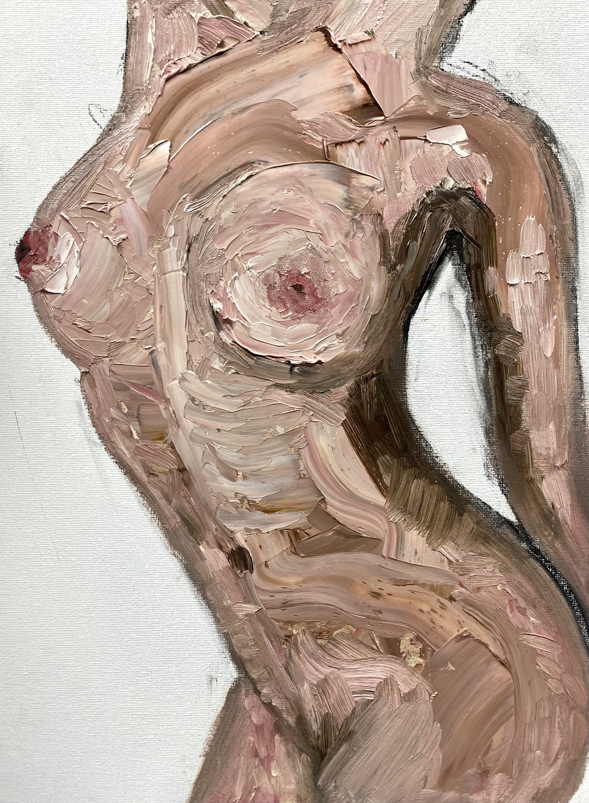Sunday Nude - oil on canvas - 2023