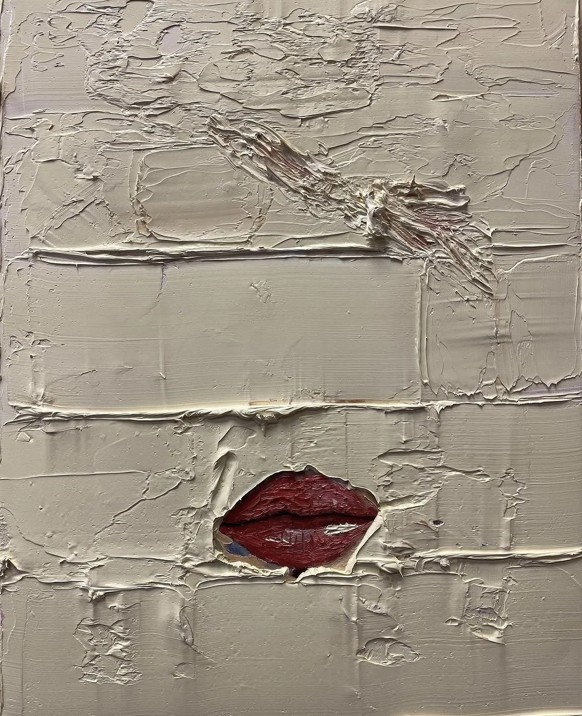 and so it begins - 30x40cm - Oil on linen - 2021