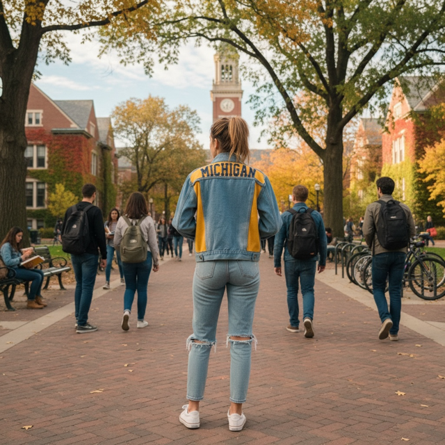 Michigan Wolverines Jacket