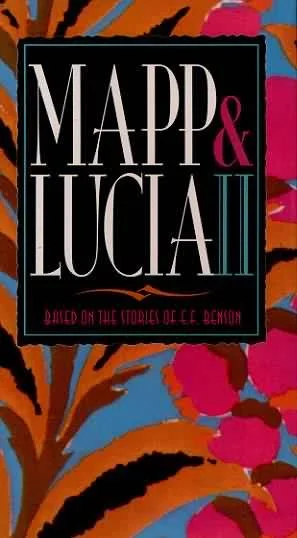 Video cover for 'Mapp and Lucia II: with colorful floral background.