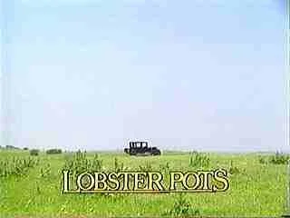 Green field with a single vehicle and the text 'Lobster Pots' at the bottom.