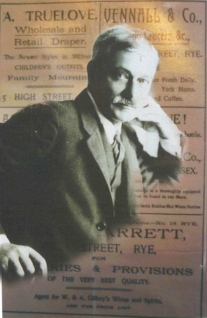 E F Benson author of Mapp and Lucia novels.