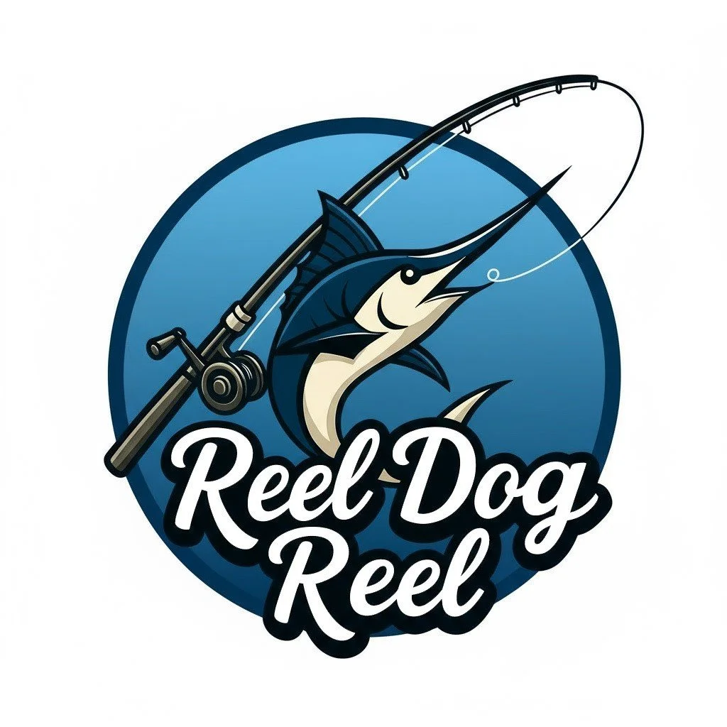 ReelDogReel Fishing Logo