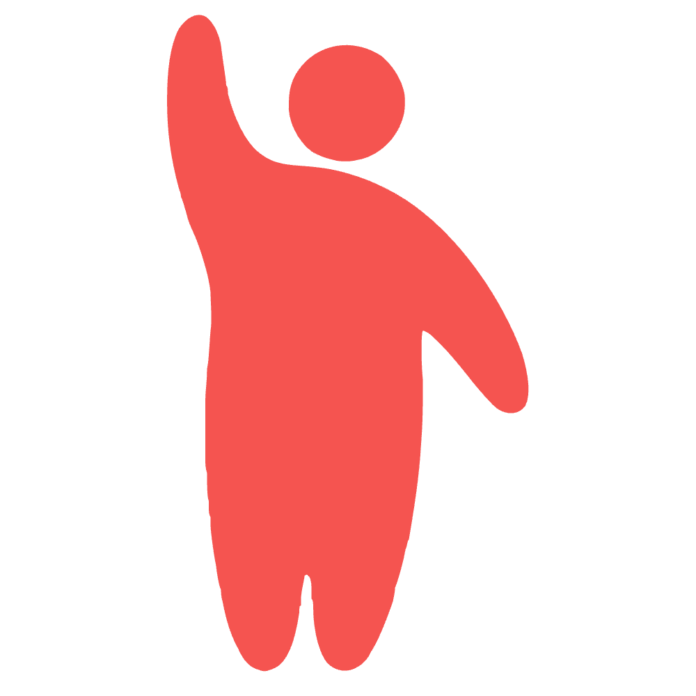 Illustration of a figure raising one arm high: Phase 1, the Initiation Phase
