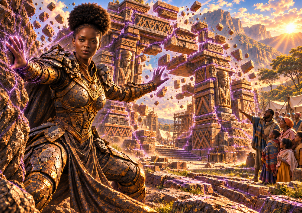 Strata, Bes Nexus hero with earth and stone powers