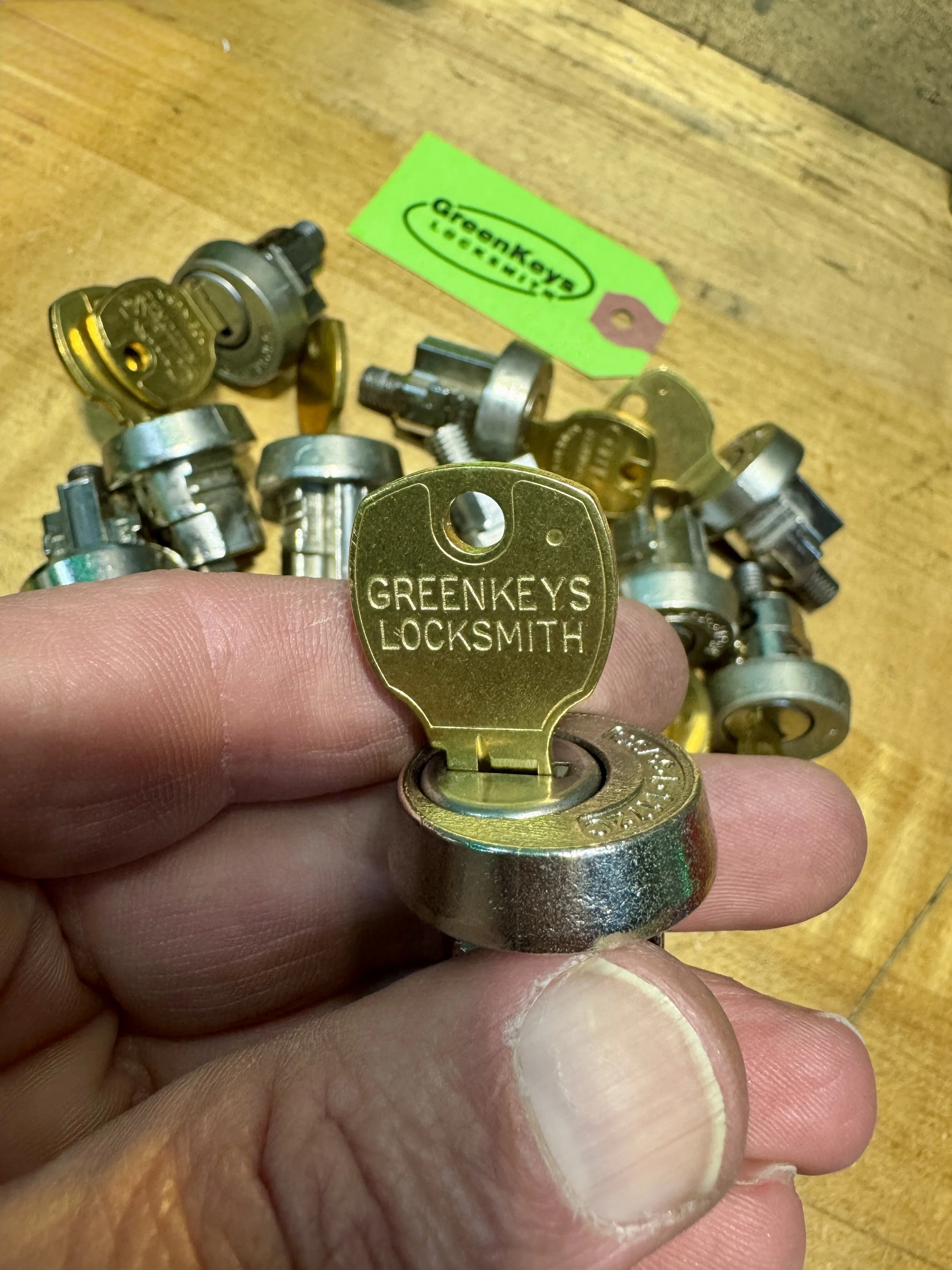 Rekeying a lock cylinder — GreenKeys Locksmith