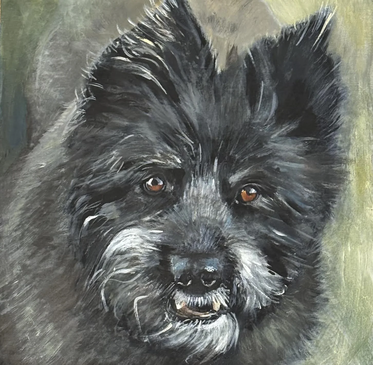 Boo  10x10"
