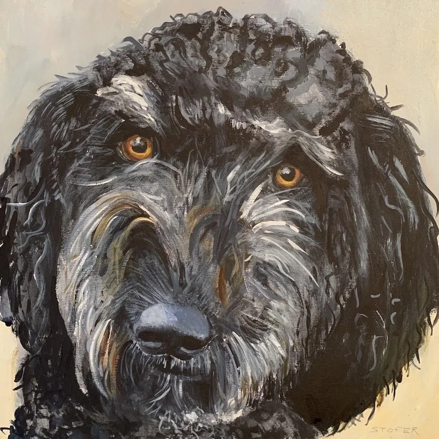 Fudge  - messy and sweet  10x10