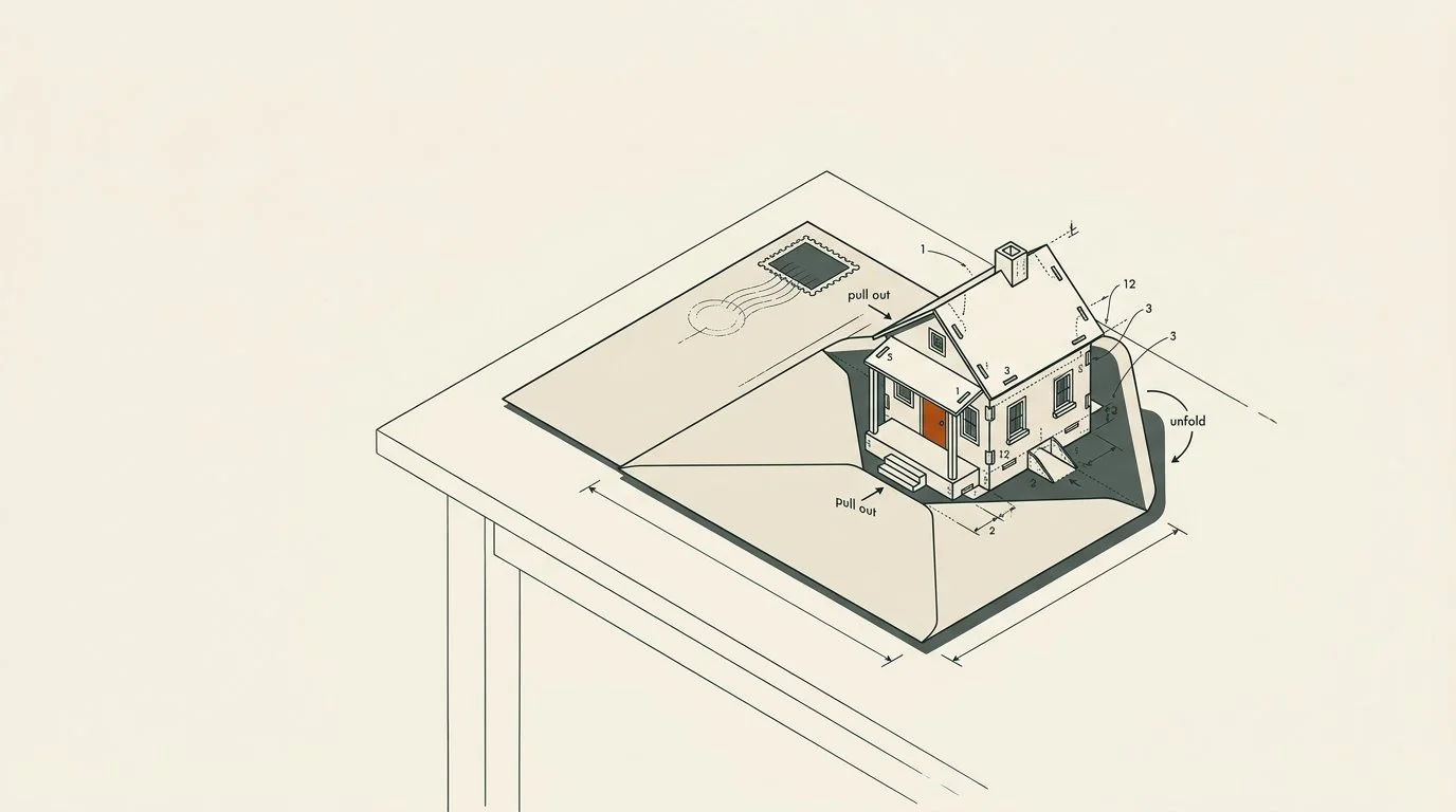 A house from a catalogue