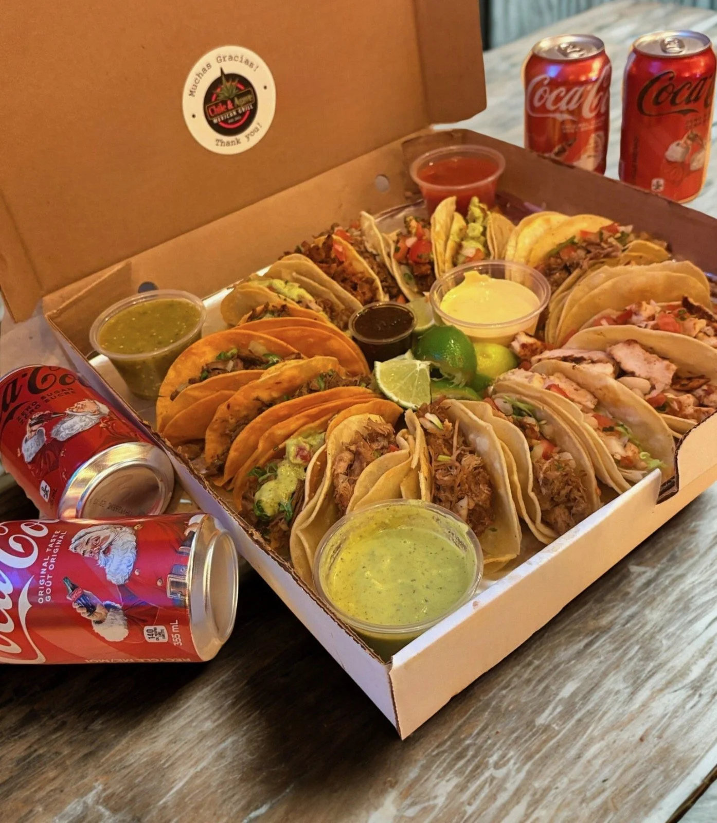 TAKE OUT CHILE Y AGAVE