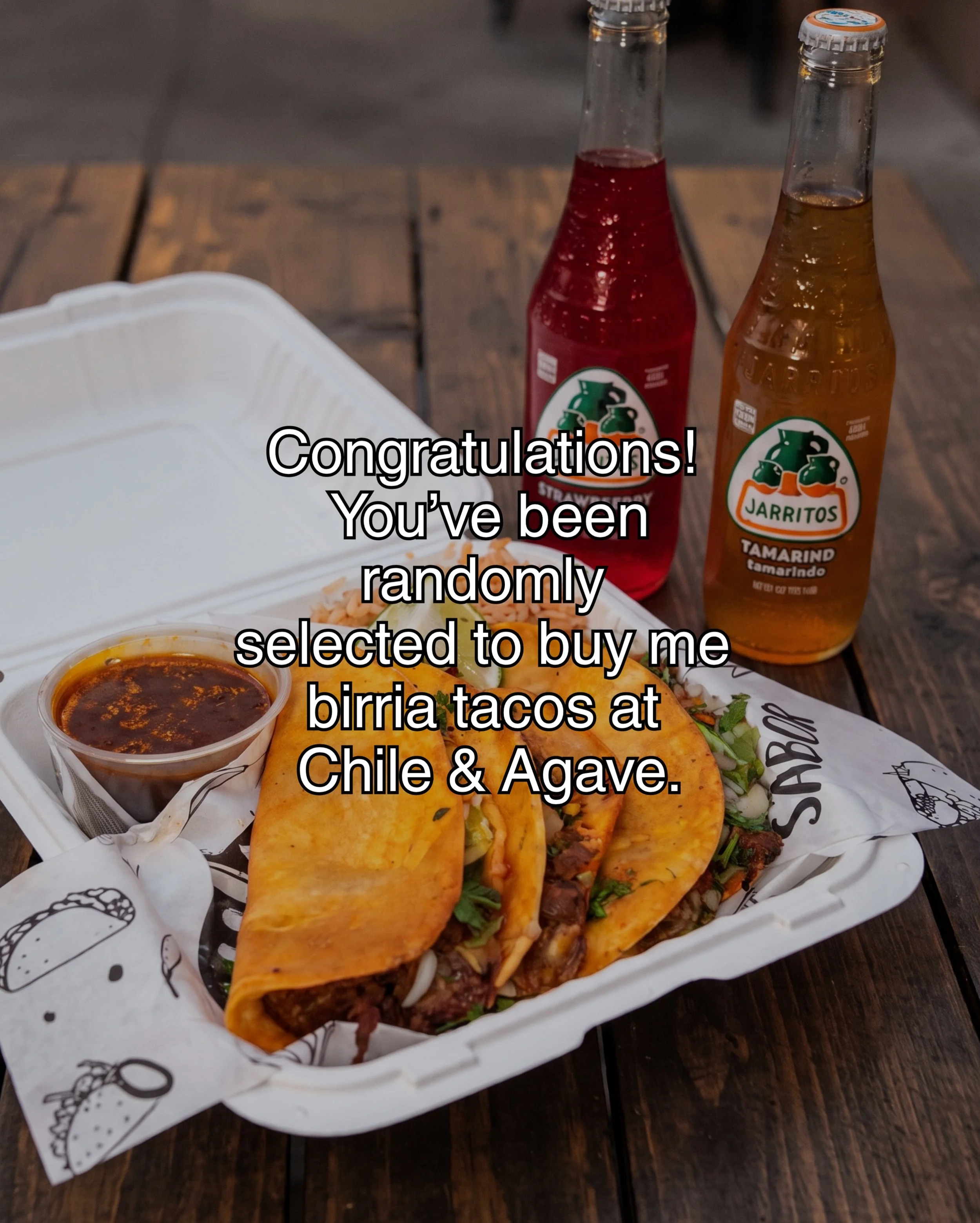 Well&hellip; you&rsquo;ve been chosen. 👀🌮 No arguing..! See you at Chile &amp; Agave? 😂❤️

#ChileAndAgave #MexicanGrill #StCatherines