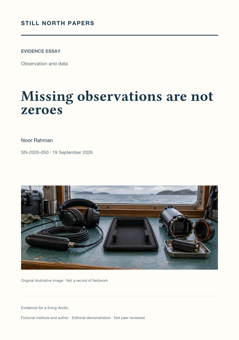 Missing observations are not zeroes