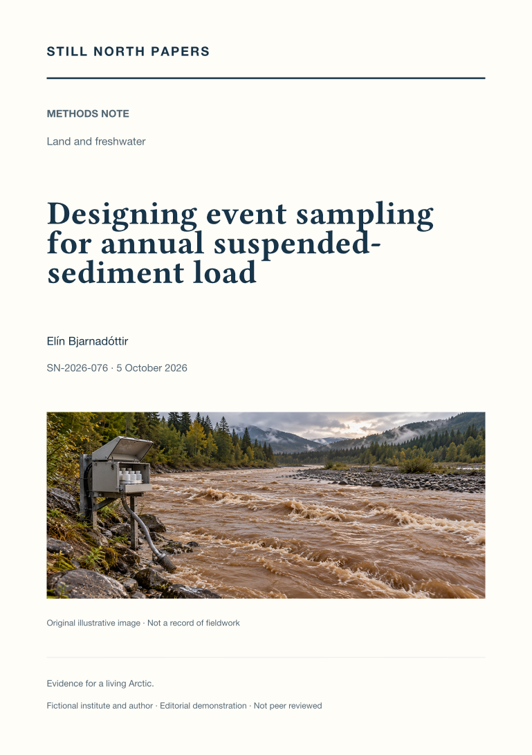 Designing event sampling for annual suspended-sediment load