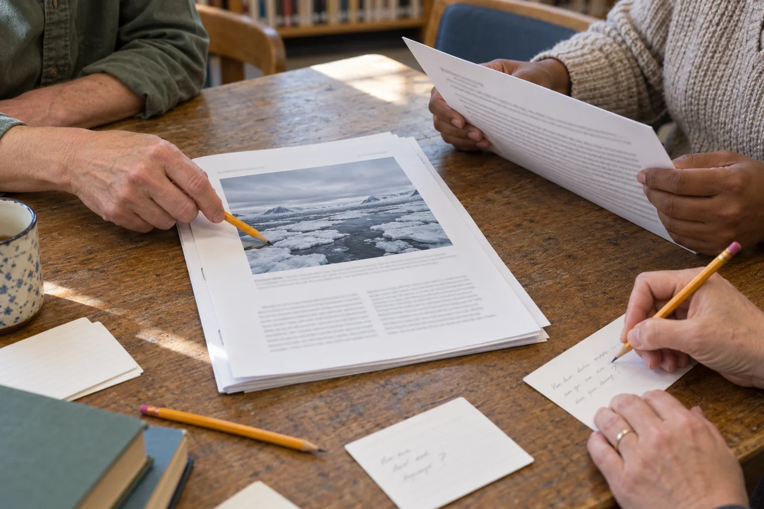 An evidence session with room for a better question
