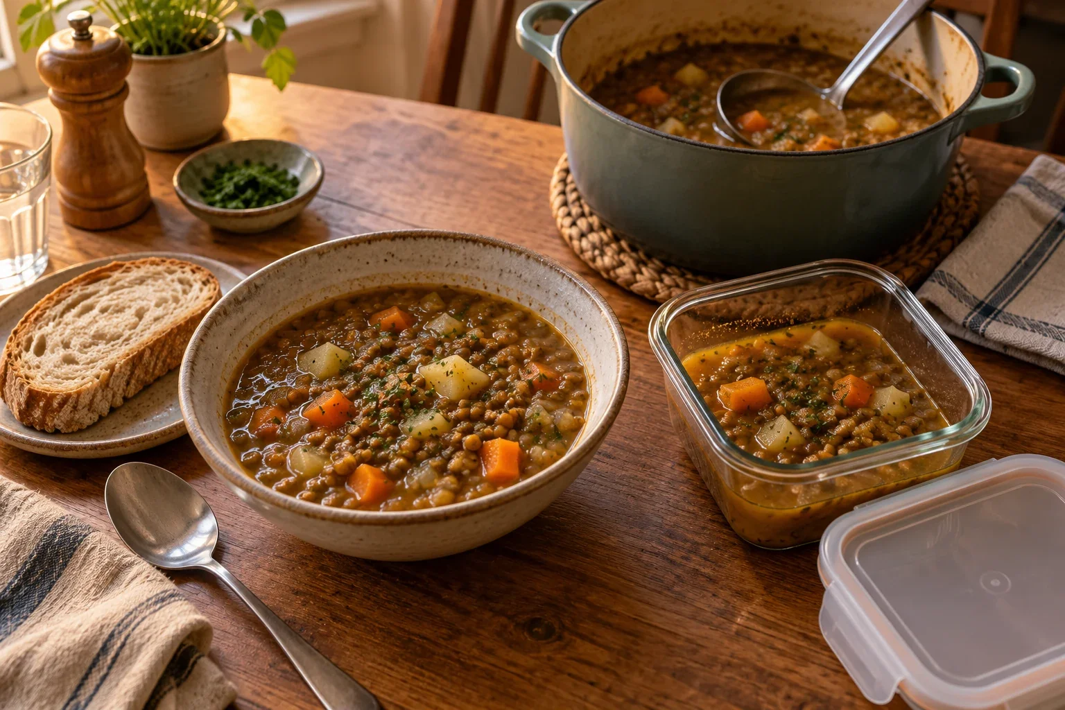 A week of plant-rich dinners