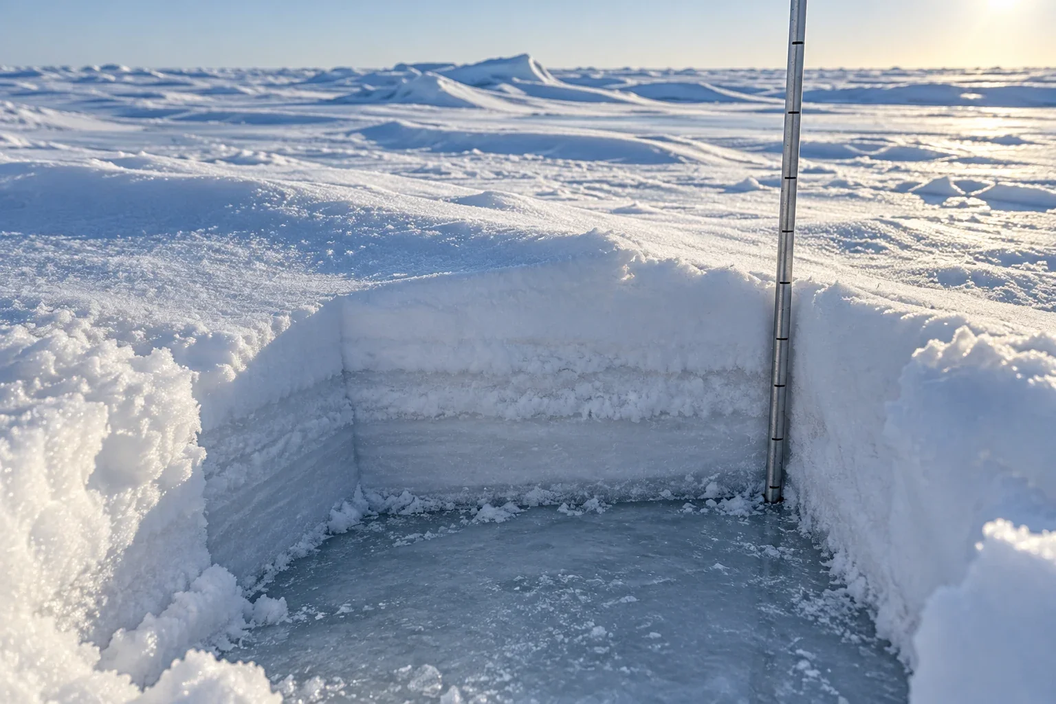 Snow on sea ice has two seasons