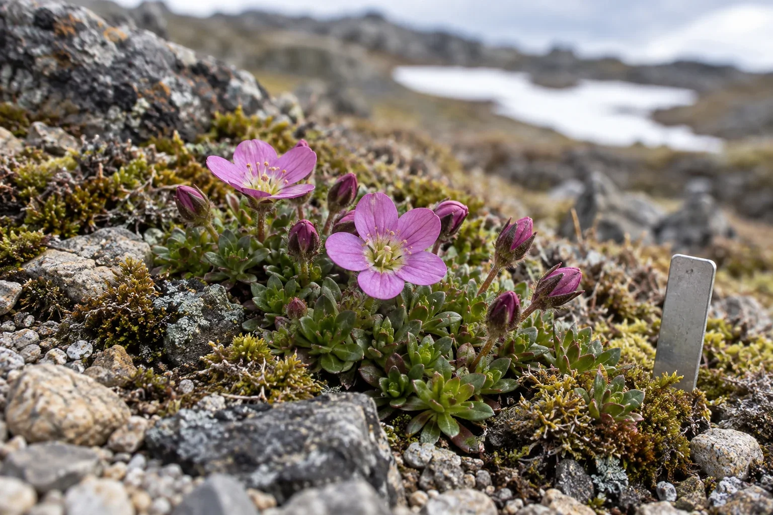 The first flower needs a previous visit