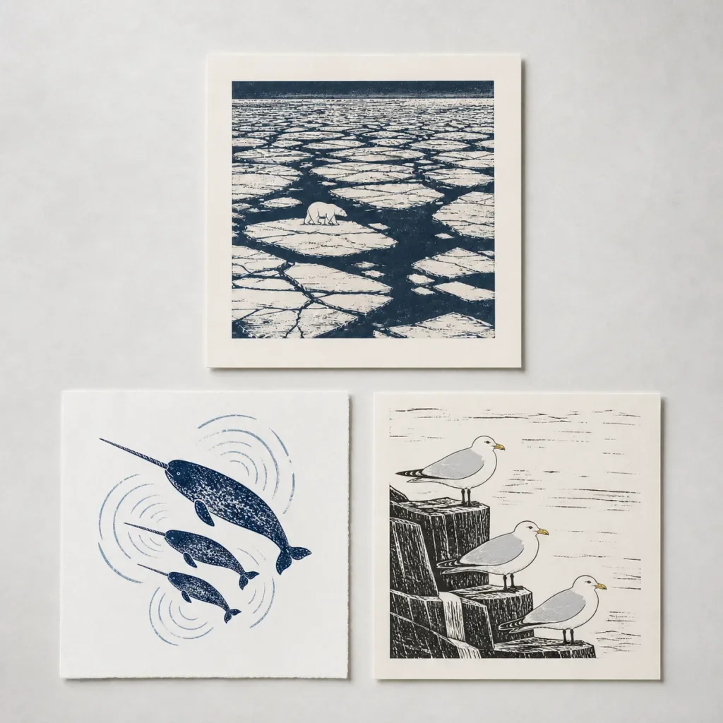Arctic Species Print Collection
