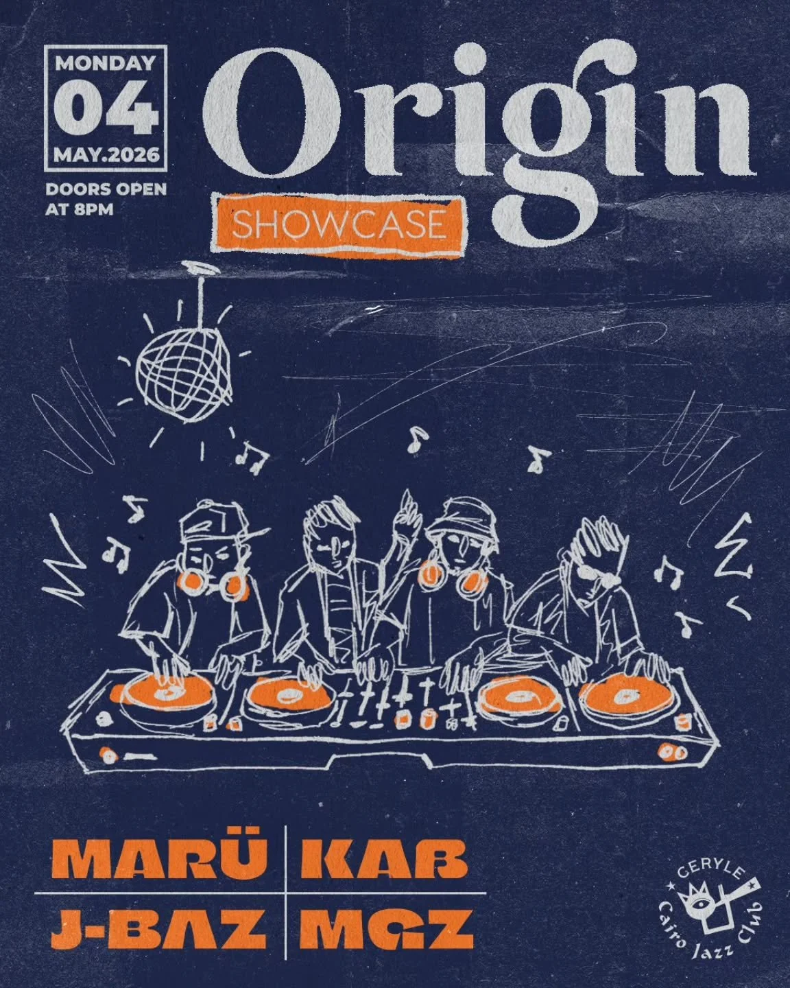First Gig 🙌🏼
📍 Cairo Jazz Club (Ceryle) on Monday May 4th, Starts 9:00pm.
See you on the dance floor 🕺🏻