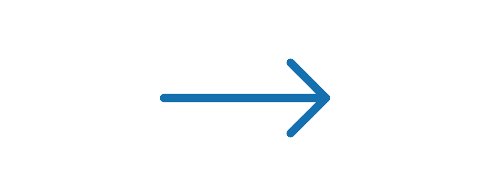 Arrow pointing to the right with the text 'Next' inside a black and white sign.