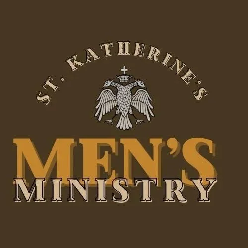 St. Katherine's Men's Ministry logo with a double-headed eagle