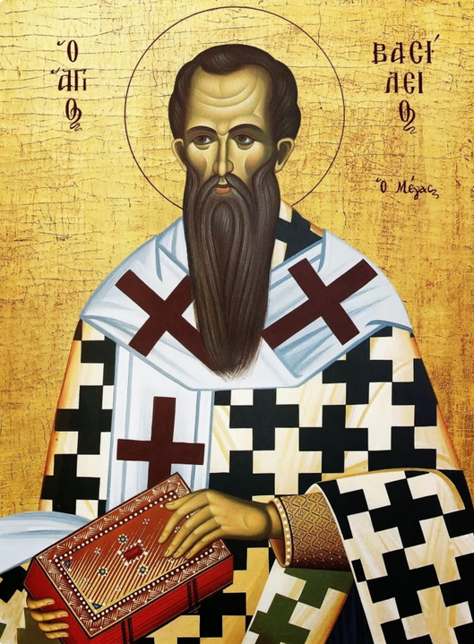 Icon of St. Basil at St. Katherine Church